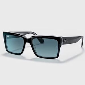 Ray-Ban Black and Blue Sunglasses